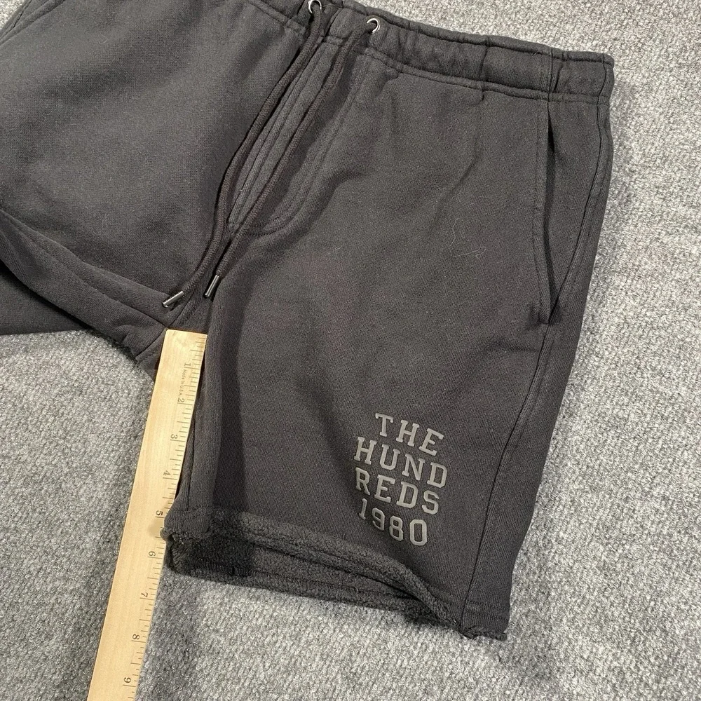 The Hundreds Fleece Cut Off Sweat Shorts Mens Size S Stretch Fit Gym Training